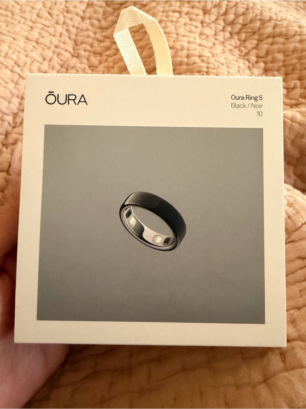 Oura Ring 5 Black Smart Ring